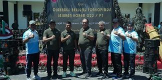 Suasana Kebersamaan Forkopimda Di Makorem 022/Pantai Timur