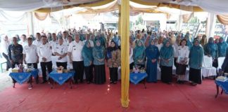 Pemkab Asahan Bersama TP PKK Terima Kunjungan Monitoring TP PKK Provsu