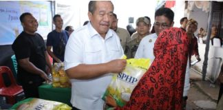 Bupati Asahan Bersama Forkopimda Ikuti Zoom GPM Serentak Kementerian Pertanian RI