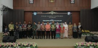 Pemkab Asahan Gelar Acara Pisah Sambut Kapolres Asahan Dirumah Dinas Bupati