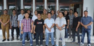 PWI Kabupaten Asahan Audiensi Ke Bupati Sampaikan Agenda Program Kerja