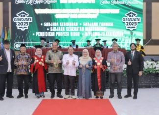 Bupati Asahan Hadiri Acara Wisuda Stikes As Syifa Kisaran Dan Sakinah Husada Tanjung Balai Tahun 2025