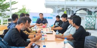 Santai Tapi Bermakna, BPJS Ketenagakerjaan Natuna Diskusi Jaminan Sosial Bersama Media