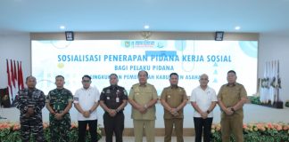 Pemkab Asahan Gelar Sosialisasi Penerapan Pidana Kerja Sosial