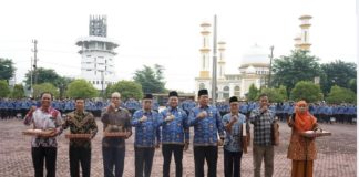 Wakil Bupati Asahan Tekankan ASN Tunjukkan Kinerja Saat Pimpin Upacara Hsri Kesadaran Nasional