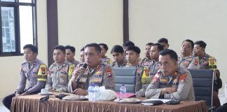 Kapolres Natuna Pimpin Latpra Ops Lilin Seligi 2025, Siapkan Pengamanan Natal 2025 dan Tahun Baru 2026