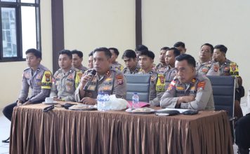 Kapolres Natuna Pimpin Latpra Ops Lilin Seligi 2025, Siapkan Pengamanan Natal 2025 dan Tahun Baru 2026