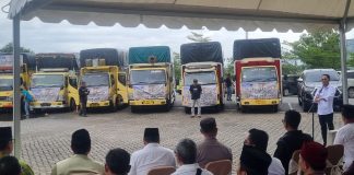 Amsakar Lepas Bantuan IKSB Batam untuk Korban Bencana di Sumbar