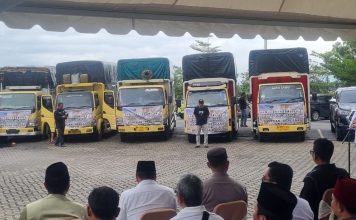 Amsakar Lepas Bantuan IKSB Batam untuk Korban Bencana di Sumbar