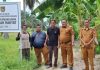 Camat Kistim Bersama UPTD PUTR Dampingi Tim Kementerian Lakukan Proses Pematangan Lahan Sekolah Rakyat