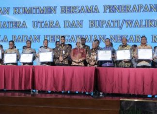 Bupati Asahan Hadiri Penguatan Penerapan Manajemen Talenta ASN Sumut