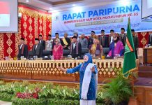 Peringati HUT Kota Payakumbuh ke-55, DPRD Gelar Rapat Paripurna di Ruang Sidang Utama