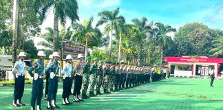 Jelang Natal dan Tahun Baru, Satpomau Lanud RSA Perkuat Sinergi Pengamanan di Natuna