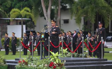 Polda Kepri Gelar Upacara Peringatan Ke-77 Hari Bela Negara