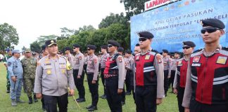 Polda Kepri Gelar Apel Pasukan Operasi Lilin Seligi 2025, Siap Amankan Natal dan Tahun Baru