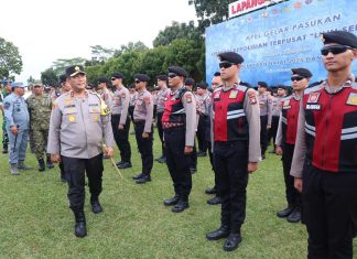Polda Kepri Gelar Apel Pasukan Operasi Lilin Seligi 2025, Siap Amankan Natal dan Tahun Baru