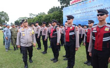 Polda Kepri Gelar Apel Pasukan Operasi Lilin Seligi 2025, Siap Amankan Natal dan Tahun Baru