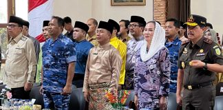 Danlanud RSA Hadiri Sosialisasi Program Jaga Desa di Natuna