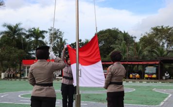 Polres Natuna Gelar Upacara Peringatan Hari Ibu ke-97, Srikandi Polri Jadi Garda Terdepan Upacara