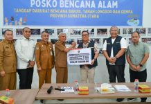 Wagub Kepri Serahkan Bantuan Rp1,153 Miliar untuk Korban Bencana Sumut