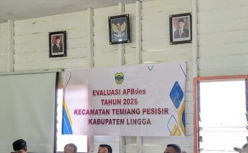 Transparansi dan Akuntabilitas: Desa Tajur Biru Laksanakan Evaluasi APBDes 2026 Bersama Tim Kecamatan