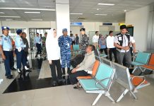 Danlanud RSA dan Forkopimda Natuna Pantau Pengamanan Nataru di Bandara Raden Sadjad