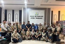 Bantuan PGRI Kabupaten Bengkalis untuk Korban Bencana di Aceh Tamiang Disambut Haru dan Apresiasi Pemerintah Daerah