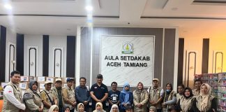 Bantuan PGRI Kabupaten Bengkalis untuk Korban Bencana di Aceh Tamiang Disambut Haru dan Apresiasi Pemerintah Daerah