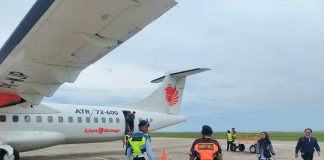 Lanud RSA Natuna Amankan Arus Penumpang Nataru di Bandara Raden Sadjad