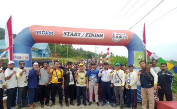 HUT Kecamatan Pulau Tiga, Mustamin Bakri Ajak Warga Jaga Kebersamaan dan Harmoni Sosial