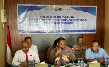 Polres Kepulauan Anambas Paparkan Capaian Kinerja Sepanjang Tahun 2025