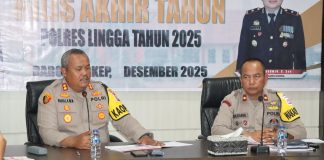 Polres Lingga Rilis Capaian Kinerja 2025, Angka Kriminalitas Terkendali dan Pelayanan Publik Meningkat