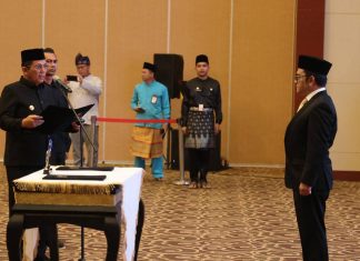 Gubernur Ansar Kukuhkan Toto Haryanto Silitonga sebagai Kepala BPS Kepri