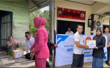 Intelijen Polri Peringati Hari Jadi ke-80, Satintelkam Polres Natuna Gelar Baksos untuk Masyarakat