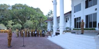 Wakil Bupati Asahan Pimpin Apel Gabungan Awal Tahun 2026