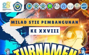 Rayakan Milad ke-28, STIE Pembangunan Gelar Turnamen Futsal Antar Pelajar se-Kepri