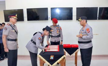 Kapolda Kepri Pimpin Sertijab Pejabat Utama dan Kapolres Jajaran