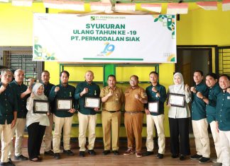 HUT ke-19 PT Persi, Sekda Siak Dorong Inovasi dan Peningkatan Kontribusi Daerah