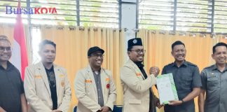 Penandatanganan PKS Pengawasan Partisipatif antara Bawaslu Kota Baubau dan Pimpinan Daerah Pemuda Muhammadiyah Kota Baubau