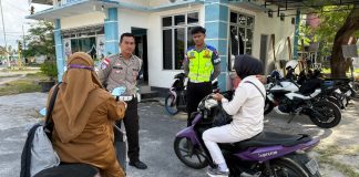 Respon Keluhan Masyarakat, Satlantas Polres Natuna Gencarkan Penertiban Knalpot Brong