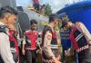 Wujud Kepedulian Polri, Polres Natuna Bantu Pasokan Air Bersih di Sungai Ulu