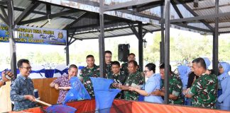 Dinas Perikanan Natuna Apresiasi Panen Lele Lanud RSA untuk Perkuat Ketahanan Pangan