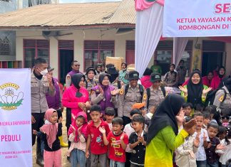 Datang untuk Mengabdi, Hadir untuk Menyembuhkan: 9 Taruna Akpol dan SSDM Polri Laksanakan Trauma Healing Perdana di Aceh Tamiang
