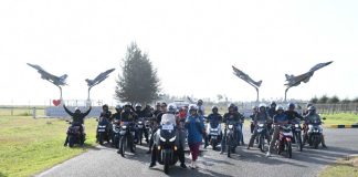 Touring Gembira Lanud RSA Pererat Soliditas Keluarga Besar di Pantai Batu Kasah Natuna