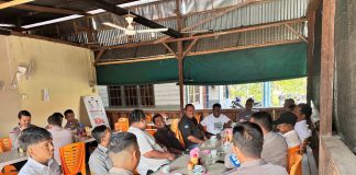 Pererat Sinergitas, Polsek Daik Lingga Gelar Coffee Morning Bersama Insan Pers