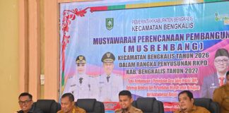 Wabup Bengkalis Buka Musrenbang Kecamatan Bengkalis Tahun Perencanaan 2027