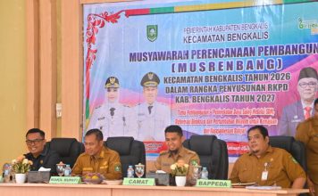 Wabup Bengkalis Buka Musrenbang Kecamatan Bengkalis Tahun Perencanaan 2027