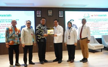 Perkuat Sinergi dan Kepastian Hukum, Kejati Kepri dan BRK Syariah (Perseroda) Teken Perjanjian Kerja Sama