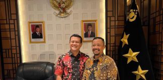 Optimalisasi Potensi Pesisir, Bupati Buton Tengah Temui Sekjen Kementerian KKP di Jakarta