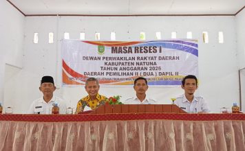 Erimuddin Serap Aspirasi Warga Suak Midai Lewat Reses I DPRD Natuna 2026